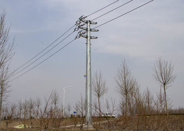110KVによって電流を通される管状の鋼鉄ポーランド人のMonopole高いマストの送電