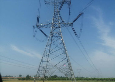 220KV ASTM A572の角のパワーラインの電気のパイロン